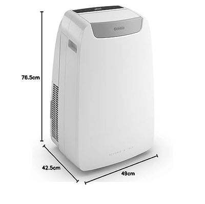 Olimpia Splendid 01918 Dolceclima Air Pro 14 HP Mobiles Klimagerät mit Wärmepumpe, mit Fernbedienung, 3520 kW, 264 V, Gas R290, Italienisches design