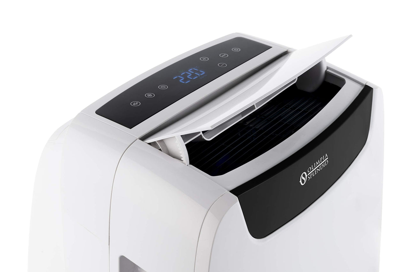 Olimpia Splendid 02028 Dolceclima Air Pro 14 Mobiles Klimagerät WiFi Ready 14.000 BTU/h, 3,52 kW, Natural Gas R290, Design Made in Italy