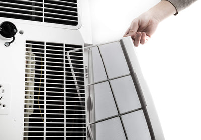 Olimpia Splendid 02028 Dolceclima Air Pro 14 Mobiles Klimagerät WiFi Ready 14.000 BTU/h, 3,52 kW, Natural Gas R290, Design Made in Italy