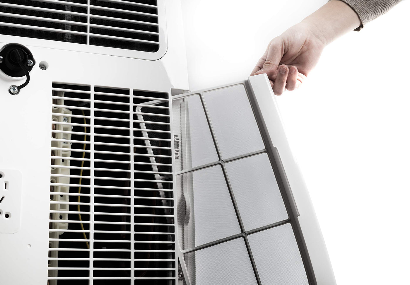 Olimpia Splendid 01918 Dolceclima Air Pro 14 HP Mobiles Klimagerät mit Wärmepumpe, mit Fernbedienung, 3520 kW, 264 V, Gas R290, Italienisches design