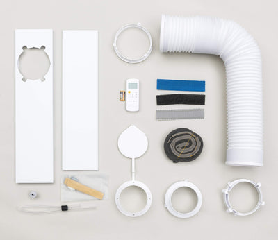 Olimpia Splendid 02028 Dolceclima Air Pro 14 Mobiles Klimagerät WiFi Ready 14.000 BTU/h, 3,52 kW, Natural Gas R290, Design Made in Italy